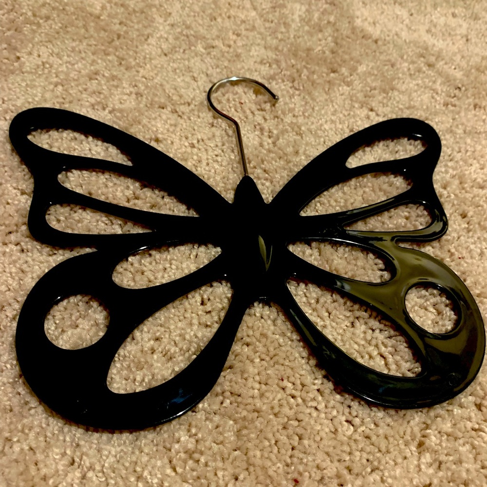 Butterfly scarf, belt, or accessory holder